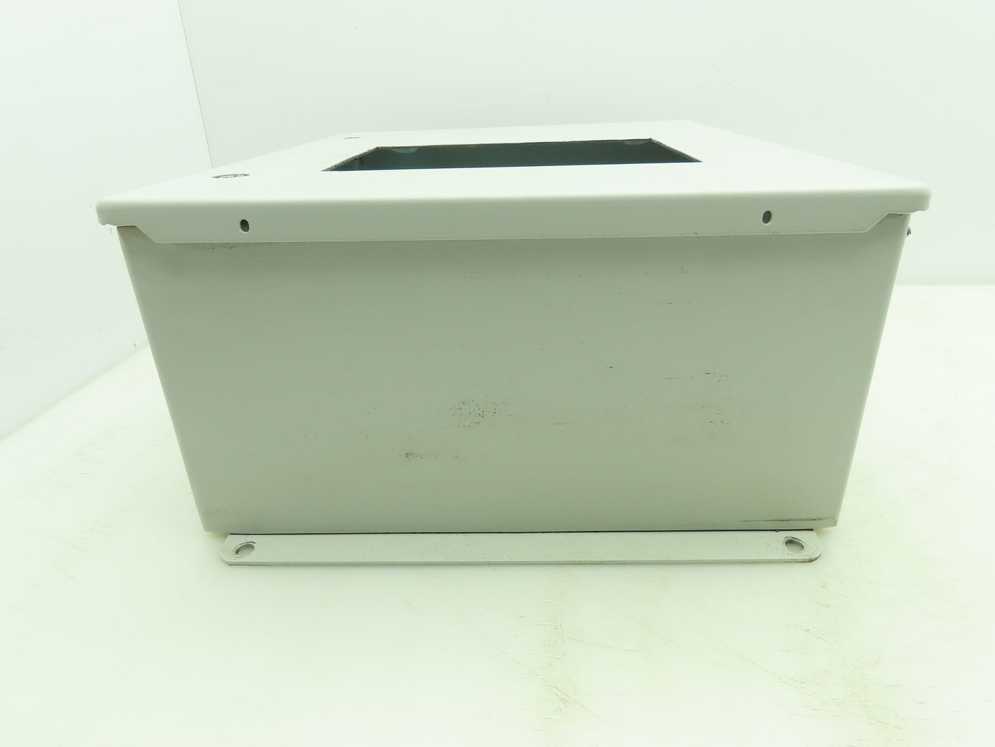 Hoffman A1412CHFL Electrical Enclosure 14x12x6" Terminal Blocks 7x5" Cutout