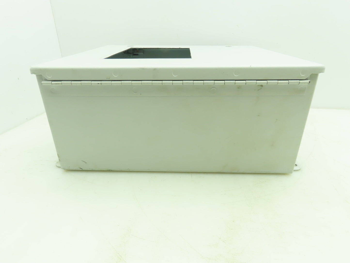 Hoffman A1412CHFL Electrical Enclosure 14x12x6" Terminal Blocks 7x5" Cutout