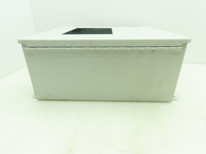 Hoffman A1412CHFL Electrical Enclosure 14x12x6" Terminal Blocks 7x5" Cutout