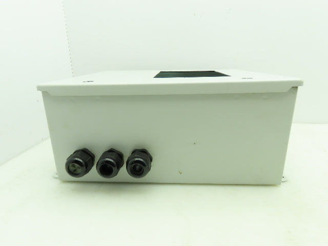 Hoffman A1412CHFL Electrical Enclosure 14x12x6" Terminal Blocks 7x5" Cutout