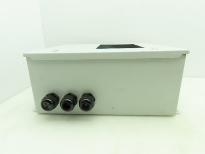 Hoffman A1412CHFL Electrical Enclosure 14x12x6" Terminal Blocks 7x5" Cutout