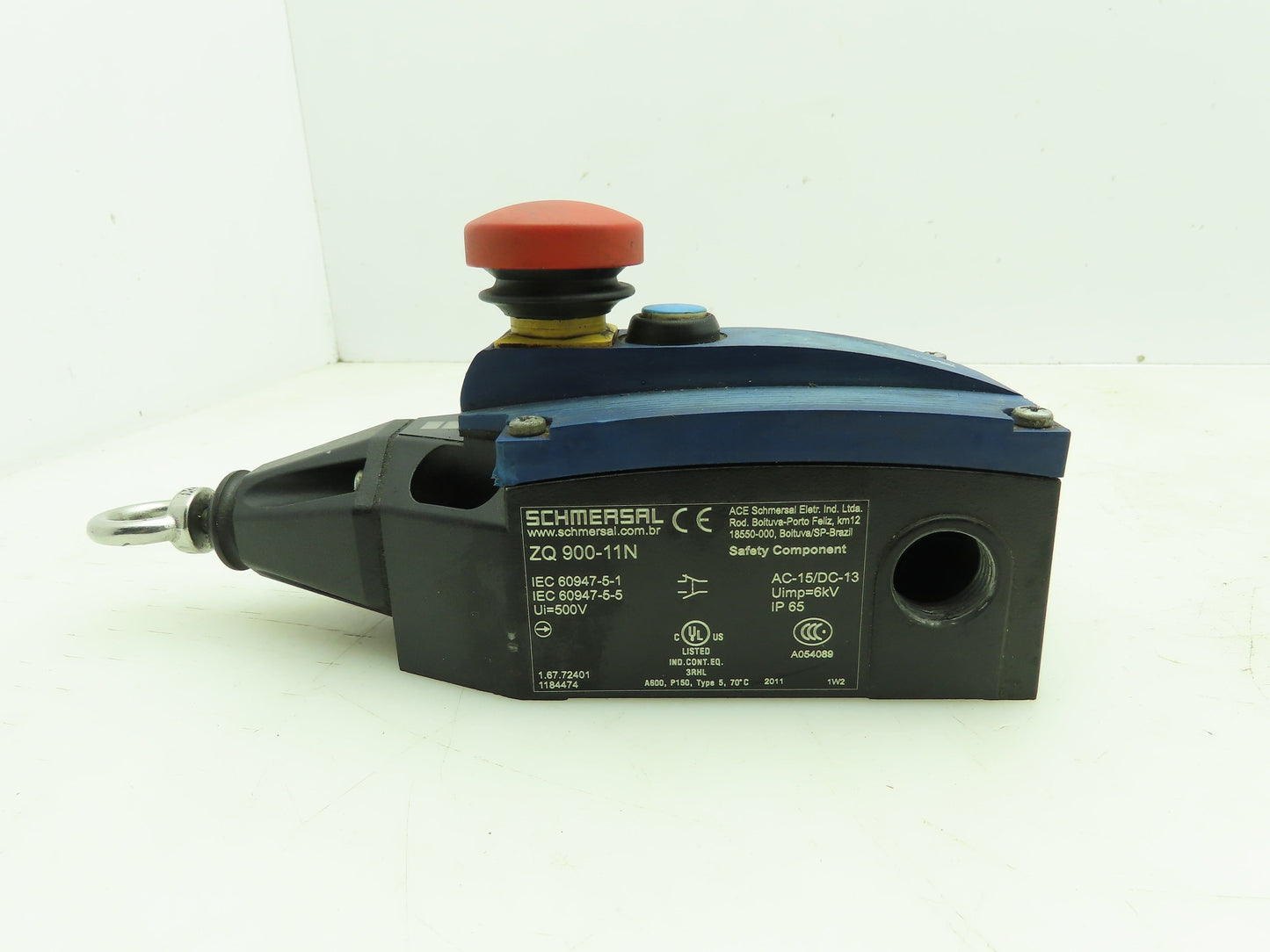 Schmersal ZQ900-11N Safety Rope Pull Cable Wire E-Stop Switch