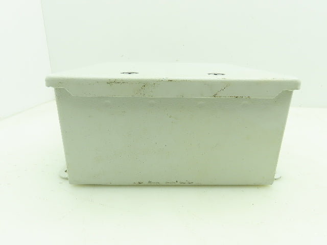 Hoffman A808CHFL Electrical Enclosure 8x8x4" Allen Bradley Terminal Blocks x20