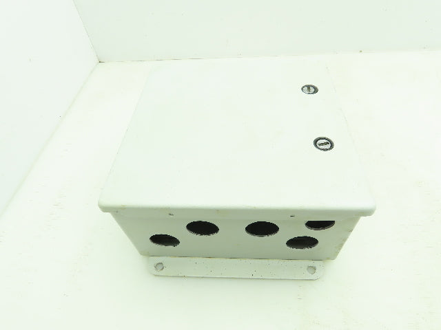 Hoffman A808CHFL Electrical Enclosure 8x8x4" Allen Bradley Terminal Blocks x20