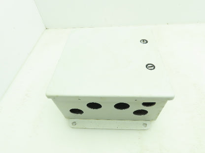 Hoffman A808CHFL Electrical Enclosure 8x8x4" Allen Bradley Terminal Blocks x20