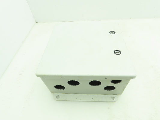 Hoffman A808CHFL Electrical Enclosure 8x8x4" Allen Bradley Terminal Blocks x20