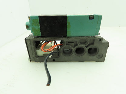 Numatics 082SA415M046P61 Single Acting Solenoid Valve 225-369 24 VDC 6.3W