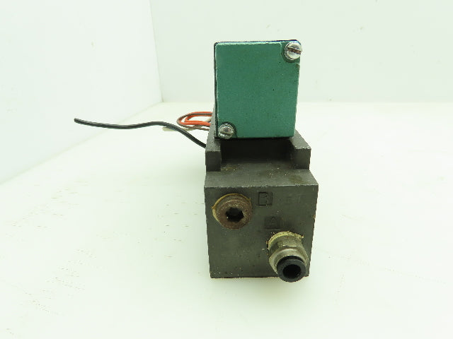 Numatics 082SA415M046P61 Single Acting Solenoid Valve 225-369 24 VDC 6.3W