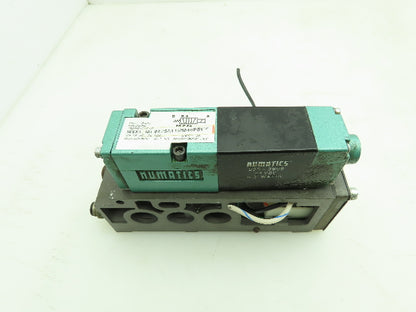 Numatics 082SA415M046P61 Single Acting Solenoid Valve 225-369 24 VDC 6.3W