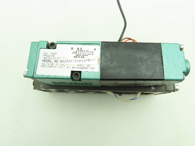Numatics 082SA415M046P61 Single Acting Solenoid Valve 225-369 24 VDC 6.3W
