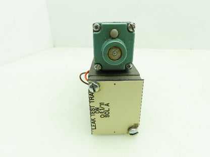 Numatics 082SA415M046P61 Single Acting Solenoid Valve 225-369 24 VDC 6.3W