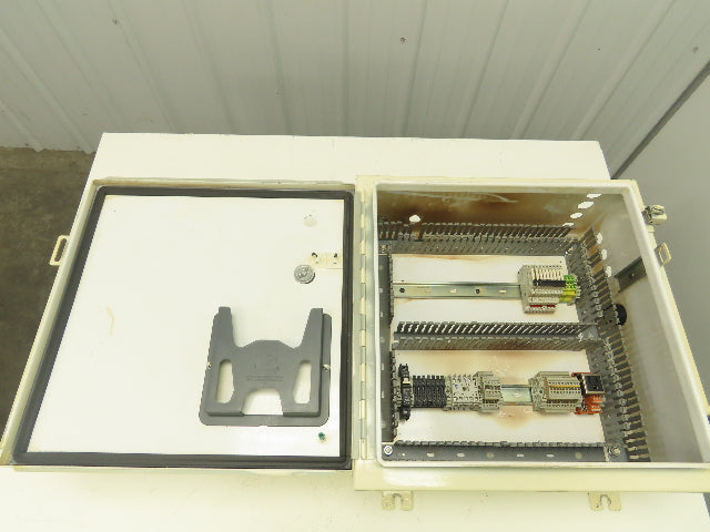 Hoffman A202008LP Electrical Enclosure Control Panel 20x20x8" Back Plate Extras