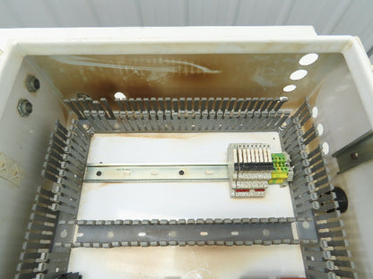 Hoffman A202008LP Electrical Enclosure Control Panel 20x20x8" Back Plate Extras
