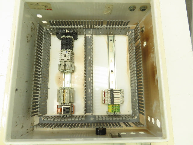 Hoffman A202008LP Electrical Enclosure Control Panel 20x20x8" Back Plate Extras