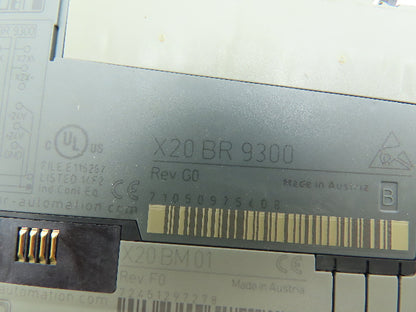 BR Automation X20BR9300 Buss Receiver Input Output Module