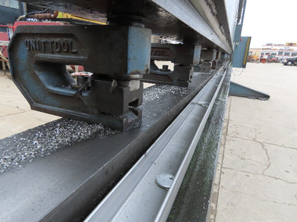 15 Ton 20' Hydraulic Press Brake Punch C-Frame 11-Hole Steel Hole Punch