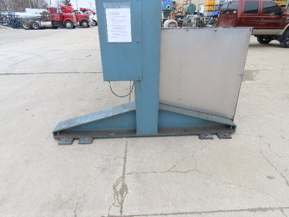 15 Ton 20' Hydraulic Press Brake Punch C-Frame 11-Hole Steel Hole Punch