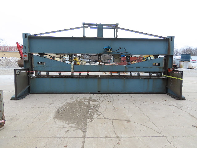 15 Ton 20' Hydraulic Press Brake Punch C-Frame 11-Hole Steel Hole Punch