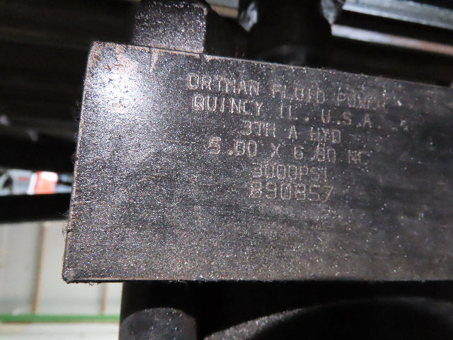 15 Ton 20' Hydraulic Press Brake Punch C-Frame 11-Hole Steel Hole Punch