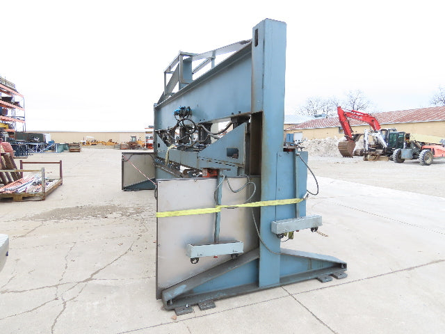 15 Ton 20' Hydraulic Press Brake Punch C-Frame 11-Hole Steel Hole Punch