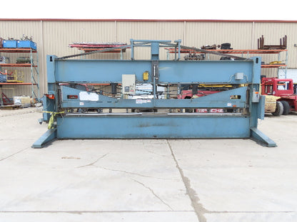 15 Ton 20' Hydraulic Press Brake Punch C-Frame 11-Hole Steel Hole Punch