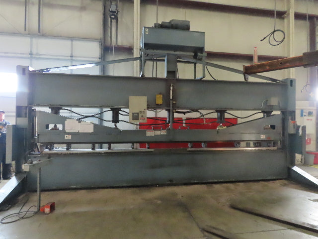 15 Ton 20' Hydraulic Press Brake Punch C-Frame 11-Hole Steel Hole Punch