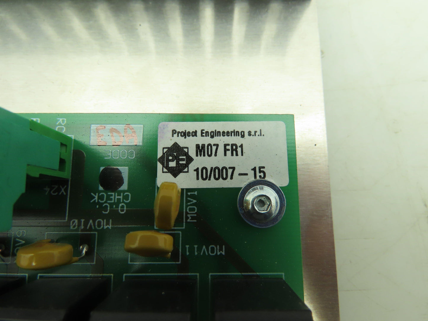 Project Engineering U06D Frigel Firenze Control Panel Circuit Board PLC Display