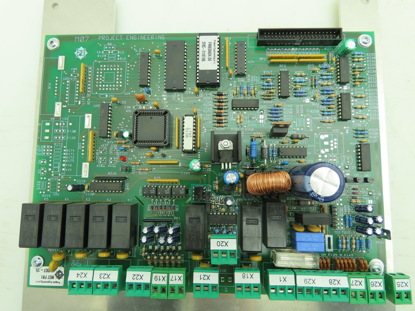 Project Engineering U06D Frigel Firenze Control Panel Circuit Board PLC Display