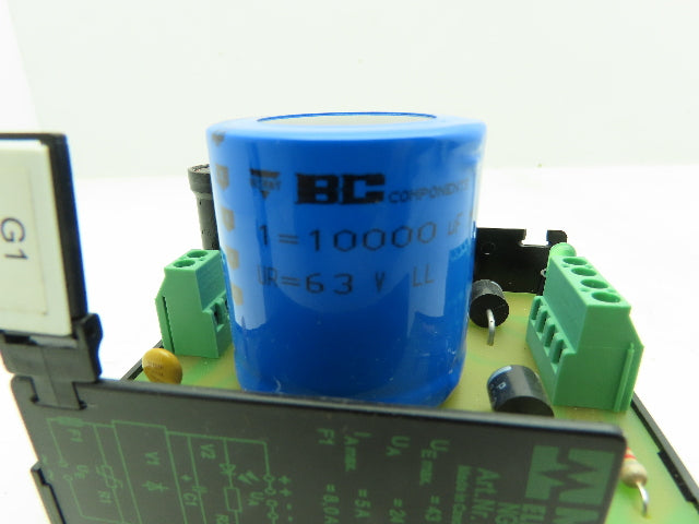 Murr Elektronik NG 5 Rectifier Unit 1 Phase 43VAC Input 24VDC 5A Output