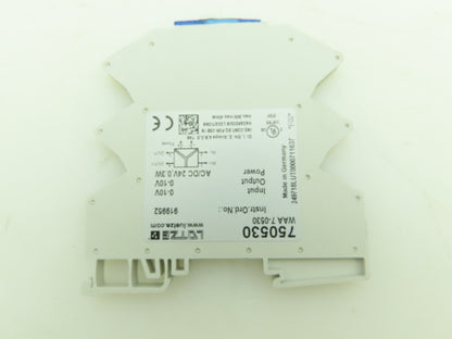 Lutze 750530 LCIS Interface Analog Converter 10VDC