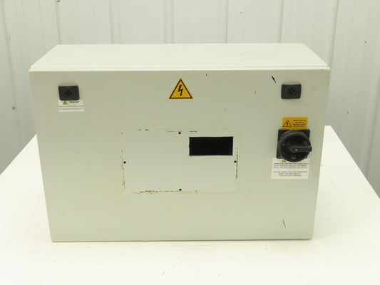 Lohmeier AE-1020 Electrical Enclosure 400 x 600 x 250mm Backplate Disconnect
