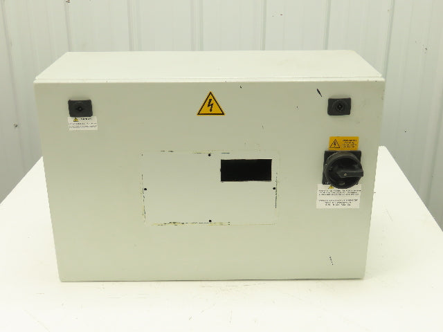 Lohmeier AE-1020 Electrical Enclosure 400 x 600 x 250mm Backplate Disconnect