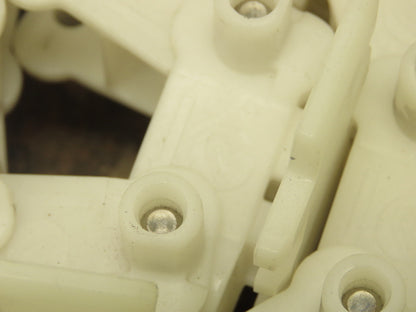 Rexroth VarioFlow Curve Conveyor Flexible Chain POM Plastic 3"x 60' White