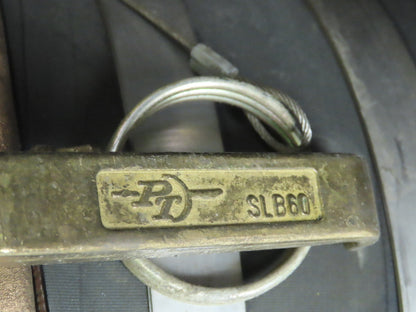 8"x 25' Rubber Nylon Suction Hose Female PT 80C Brass Camlock Coupling
