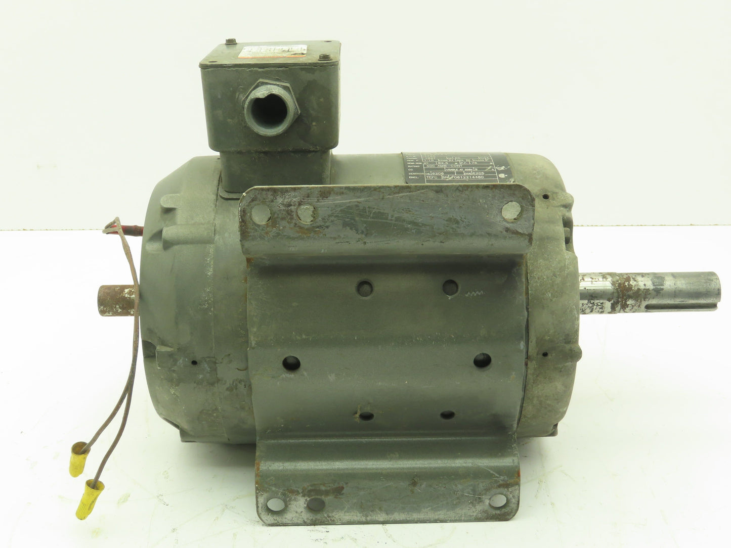Baldor BM3611T AC Motor 3Hp 1725 RPM 208-230/460V 3PH 182T TEFC - No Brake