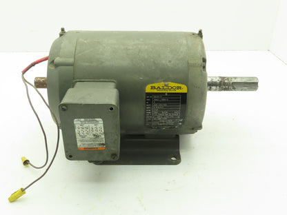 Baldor BM3611T AC Motor 3Hp 1725 RPM 208-230/460V 3PH 182T TEFC - No Brake