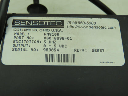 Sensotec Honeywell WM9100 Digital Transducer Controller