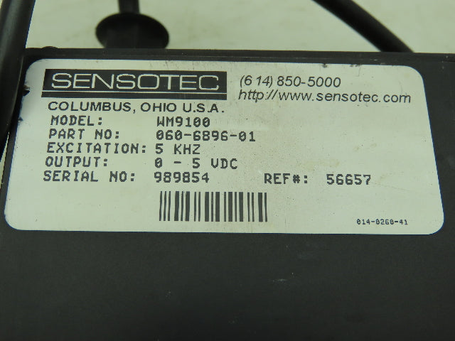 Sensotec Honeywell WM9100 Digital Transducer Controller