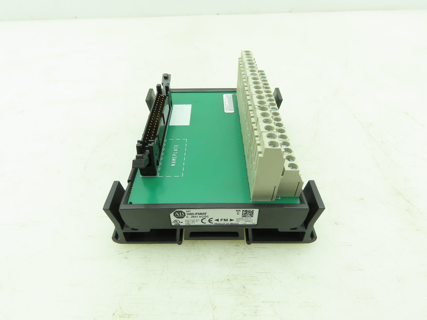 Allen Bradley 1492-IFM40F Digital Expansion Module Fixed Terminal Block 40 Pin