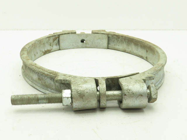 Dixon 1450 Double Bolt Steel Hose Clamp w/Saddles 13-12/64" to 15" OD
