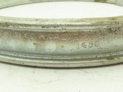 Dixon 1450 Double Bolt Steel Hose Clamp w/Saddles 13-12/64" to 15" OD