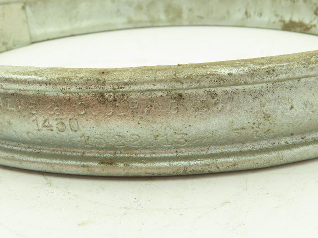 Dixon 1450 Double Bolt Steel Hose Clamp w/Saddles 13-12/64" to 15" OD