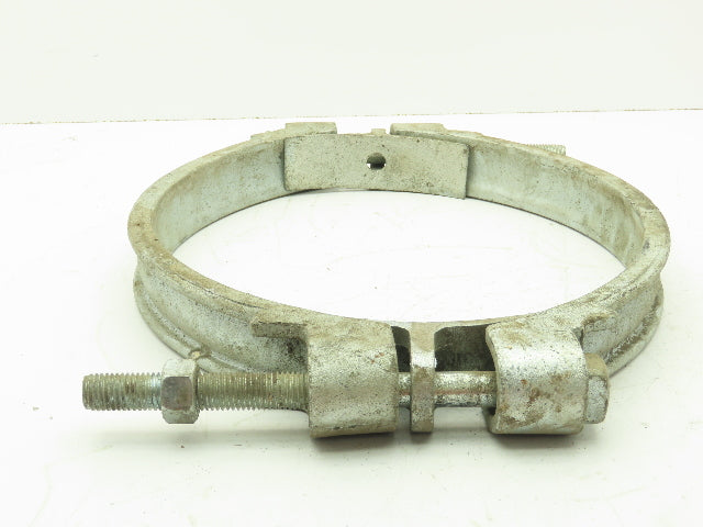 Dixon 1450 Double Bolt Steel Hose Clamp w/Saddles 13-12/64" to 15" OD