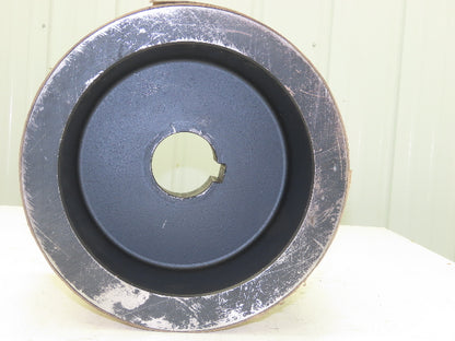 TB WOODS 8-Groove Pulley Sheave 8V Belt 3-5/8" Keyed Bore 13.2" OD
