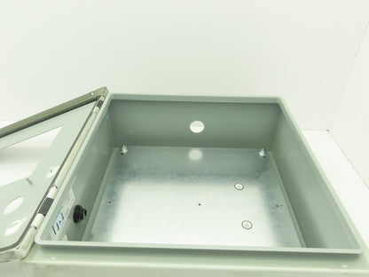 Hoffman CSD16166 Electrical Enclosure 16x16x6" Wall Mount Panelview 700 8.5x6"