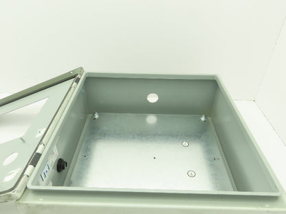 Hoffman CSD16166 Electrical Enclosure 16x16x6" Wall Mount Panelview 700 8.5x6"