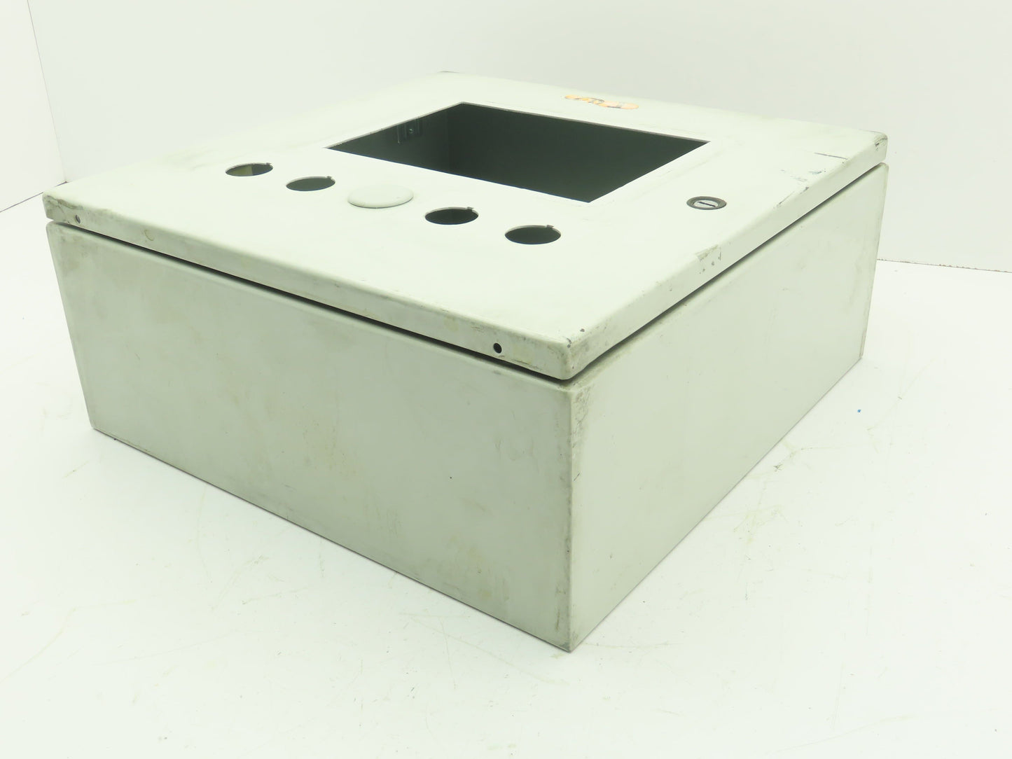 Hoffman CSD16166 Electrical Enclosure 16x16x6" Wall Mount Panelview 700 8.5x6"