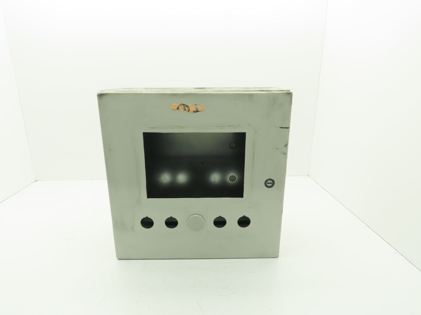 Hoffman CSD16166 Electrical Enclosure 16x16x6" Wall Mount Panelview 700 8.5x6"