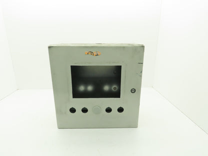 Hoffman CSD16166 Electrical Enclosure 16x16x6" Wall Mount Panelview 700 8.5x6"