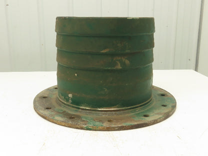 Steel Pipe Flanged Hose Barb Fitting Adapter 14" Hose ID 12-Bolt Flange